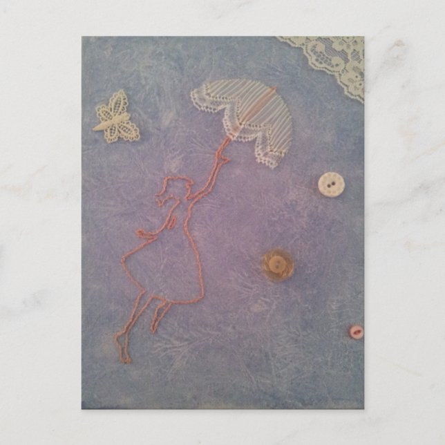 Cartão Postal Pela vovó (Frente)