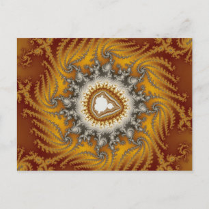 Cartão Postal Pele - Cartão-postal fractal