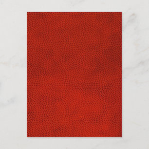 Cartão Postal Pele de Textura em Fecho de Basquete