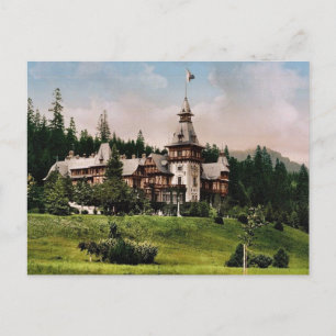 Cartão Postal Pelesch (ou seja, Peles) Castle, Sinaia, Roumania