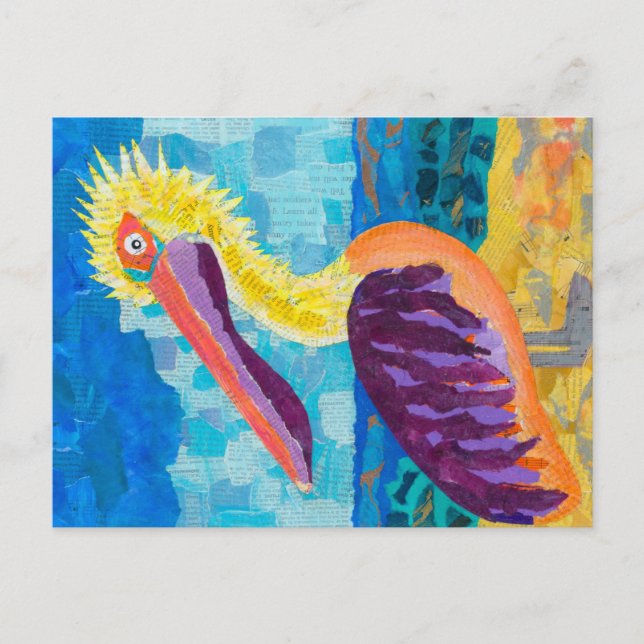 Cartão Postal Pelican (Frente)