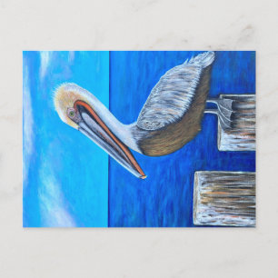 Cartão Postal Pelican