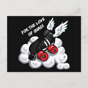 Cartão Postal Pelo amor do quad