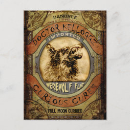 Cartão Postal Pelo de Lobisomem
