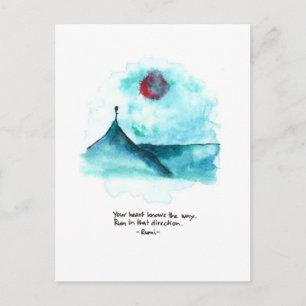 Cartão Postal Pelo mar