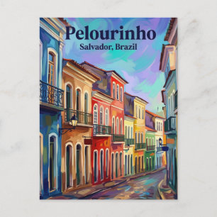 Cartão Postal Pelourinho Brasil