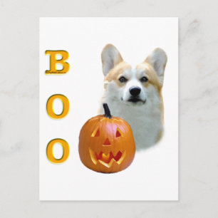 Cartão Postal Pembroke Welsh Corgi Boo