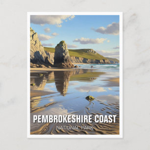 Cartão Postal Pembrokeshire Coast National Park Viagem