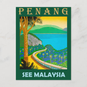 Cartão Postal Penang, veja Malásia