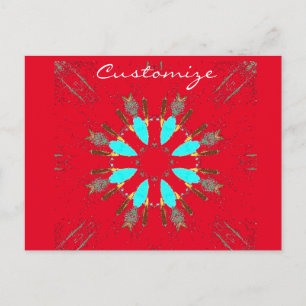 Cartão Postal Penas da Seta à Seta Trocada