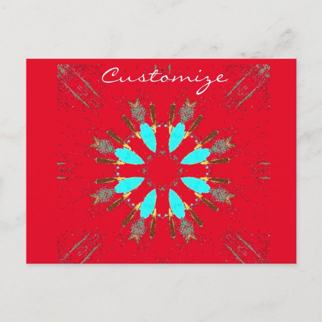 Cartão Postal Penas da Seta à Seta Trocada (Frente)