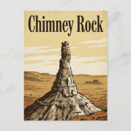 Cartão Postal Penedo Chimney