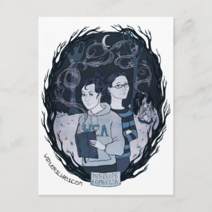 Cartão postal "Penelope & Ophelia" - Slides de inv