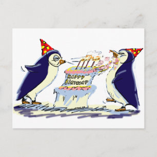 Cartão Postal PeNgUiN BiRtHdAy