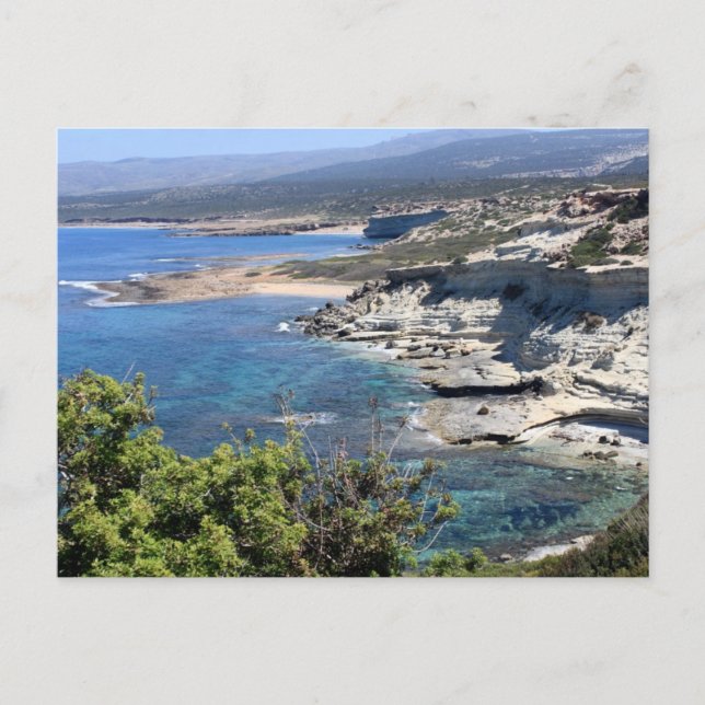 Cartão Postal Península de Akamas (Frente)