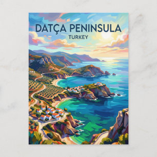 Cartão Postal Península de Datça Turquia