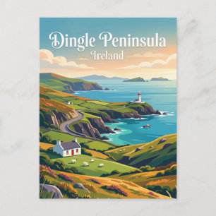 Cartão Postal Península de Dingle Irlanda