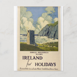 Cartão Postal Península de Dingle, Irlanda para férias