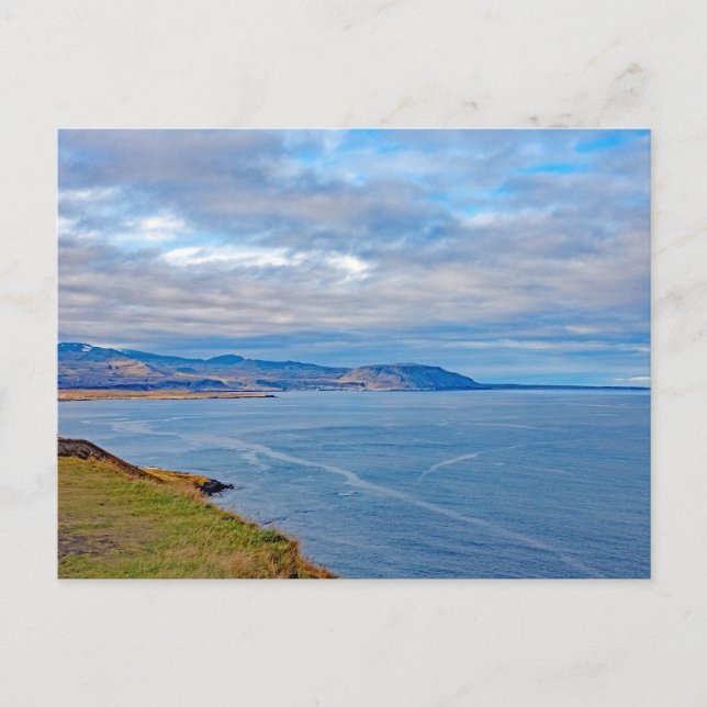 Cartão Postal Península de Snaesfellsnes, Islândia (Frente)