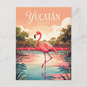 Cartão Postal Península de Yucatán México