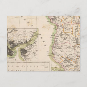 Cartão Postal Península dos Balcãs, Turquia, Albânia