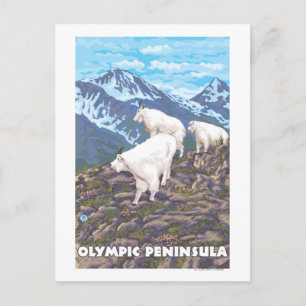 Cartão Postal Península olimpiadas, Cabras de Washington