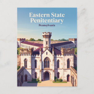 Cartão Postal Penitenciária Estadual do Leste da Pensilvânia