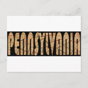 Cartão Postal pennPensilvânia1811