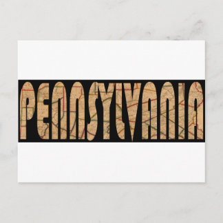 Cartão Postal pennPensilvânia1811