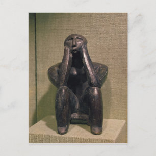 Cartão Postal Pensador de Cernovoda, Cultura Hamangia