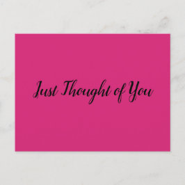 Cartão postal - Pensamento: Parabéns!