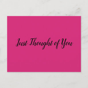 Cartão postal - Pensamento: Parabéns!