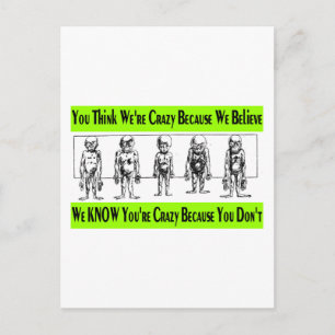 Cartão Postal Pensamos