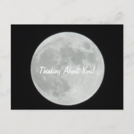 Cartão Postal Pensando Em Sua Lua Cheia