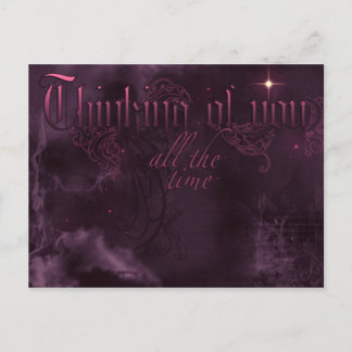 Cartão Postal Pensando Em Você