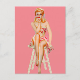 Cartão Postal Pensando em você!