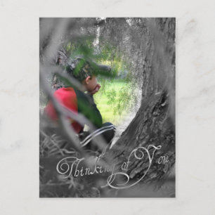 Cartão Postal Pensando em você