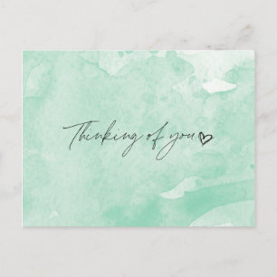 Cartão Postal Pensando em você