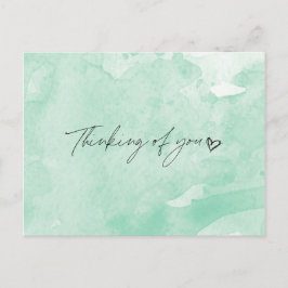 Cartão Postal Pensando em você