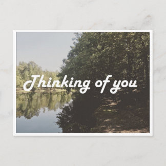 Cartão Postal: Pensando em você