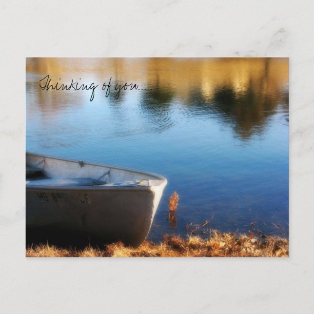 Cartão Postal Pensando em você... (Frente)