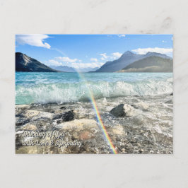 Cartão Postal Pensando em Você Carta Postal de Paisagem de Amor 