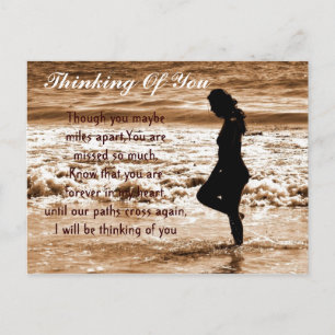 Cartão Postal Pensando no You_Postcard