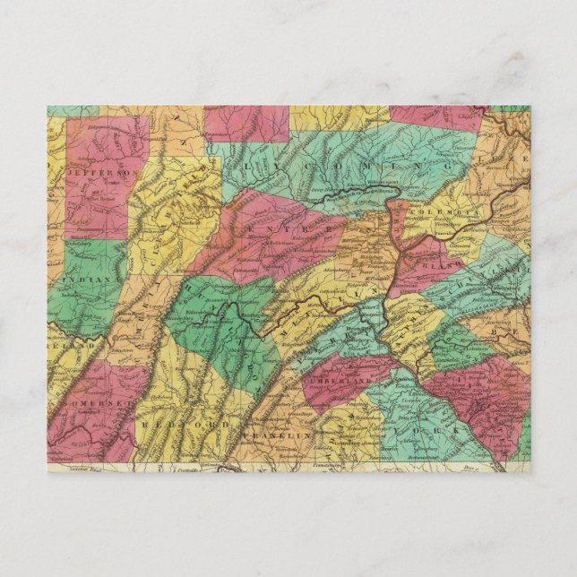 Cartão Postal Pensilvânia 11 (Frente)