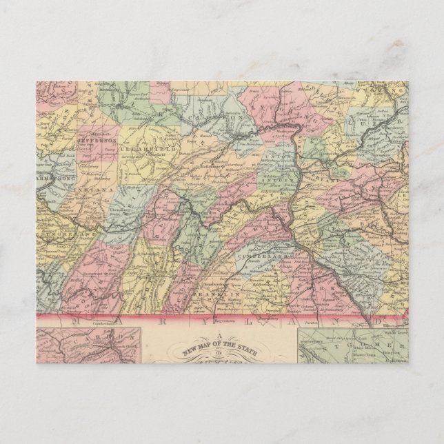 Cartão Postal Pensilvânia 12 (Frente)