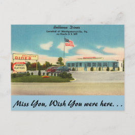 Cartão Postal Pensilvânia, Bellevue Diner, Montgomeryville