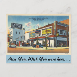 Cartão Postal Pensilvânia, Estação de Recheio, Bradford