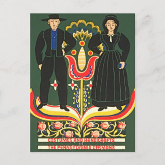 Cartão Postal Pensilvânia, Holandês