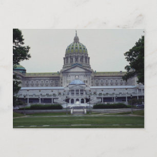 Cartão Postal Pensilvânia State Capitol Building, Harrisburg, P