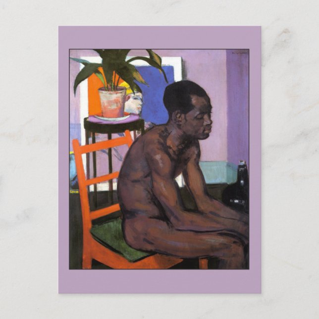 Cartão Postal Pensive by Francis Cadell Fine Art Gay (Frente)